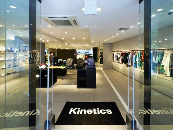 「Kinetics（動力源）」をコンセプトに、新たなカルチャーを発信するセレクトショップ