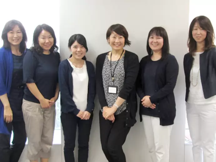 30代～40代の女性社員多数活躍中！仕事や子育ての悩みについて話し合う「女子会」を定期的に行っています。