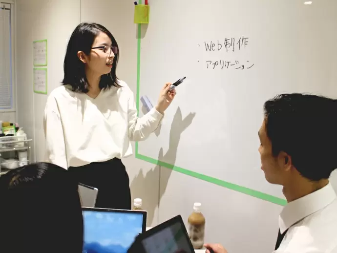 メンバー同士積極的にコミュニケーションをとっているため、意見も発信しやすい環境です！