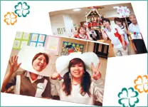 スタッフの写真です。皆明るく元気で、仲がいいのが自慢★