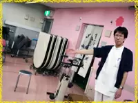 訓練室をはじめ、全ての部屋が広々としたつくりです。