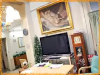談話室は、利用者様とスタッフの笑い声でいつも賑やかです。