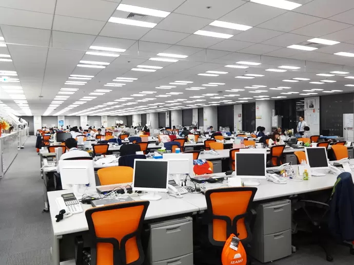 事務所内の風景（東京事務所）