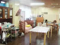 利用者様の居住スペースの一部。アットホームな空間です。