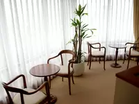 生徒さんとの面談スペース。少人数クラスなのでケアもばっちりです。