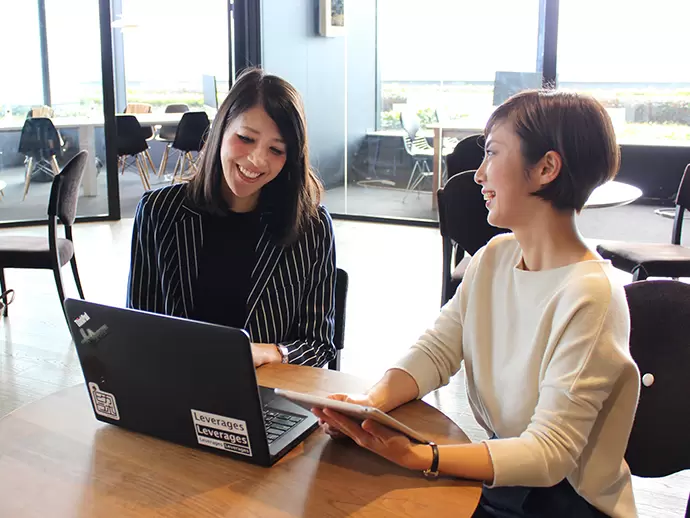 しっかり休める環境があるから、いつでもフレッシュな気持ちで仕事に取り組めます。