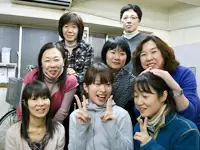 20代～40代までの幅広いメンバーが活躍中。みんな仲が良いですよ。