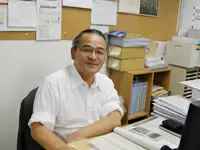 ウチの社長です。人の良さなら僕以上かもしれませんね