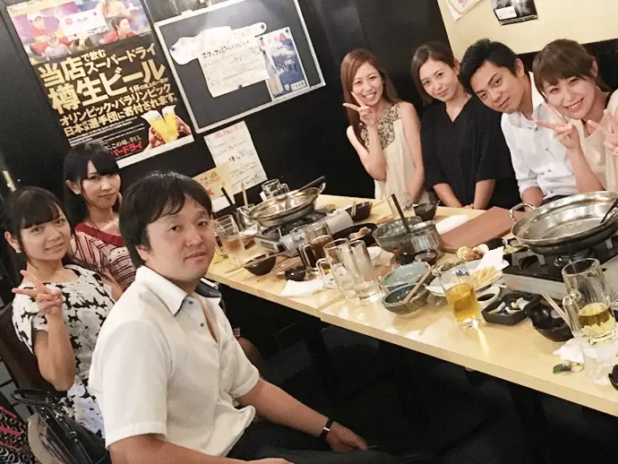 社内でのイベントも多数★社員同士仲がよく、風通しのよさも自慢の1つです♪