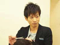 当サロン期待のエース・神矢です！スタイリストとして大活躍しています！