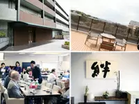 ネクサスコートの様子。内装の美しさと、食事会など定期的に行われるイベントが好評です