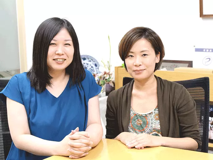 スタッフ同士でサポートしあうアットホームな会社
