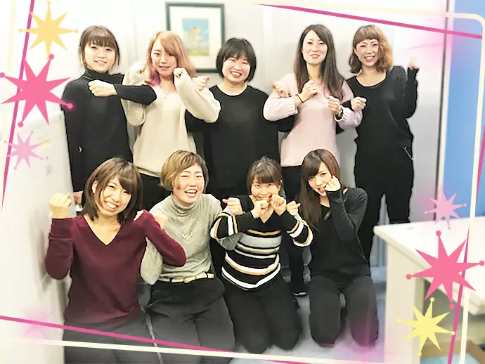 未経験スタートのスタッフが活躍中！美容に興味があれば、誰でも活躍できるお仕事です。