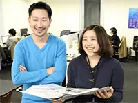 「あなたが仲間になってくれることをお待ちしております」(先輩社員より)