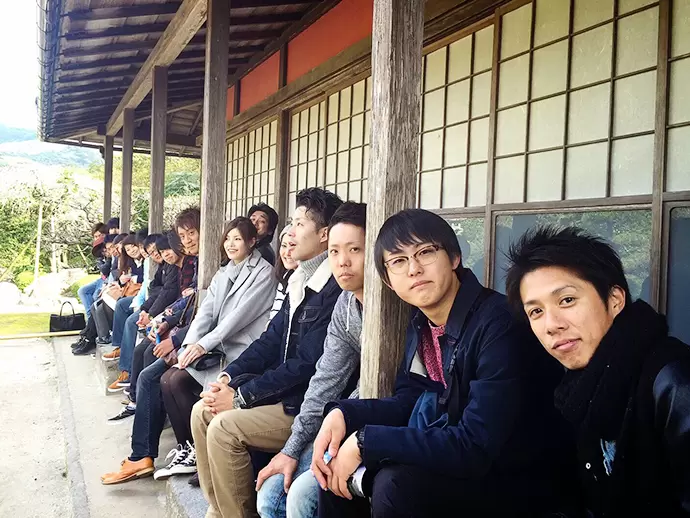 親切に教えてくれる優しい先輩がたくさんいます！