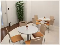 エントランスになるお待ち合わせスペースも充実しています。