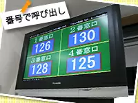 薬局では珍しい番号呼び出し制度を導入☆患者さまのプライバシーを守ります。