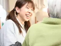 ご利用者様とお話していると、私たちも元気になれますね。
