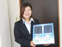 時にはサンプルを使ってお客様に説明することも！