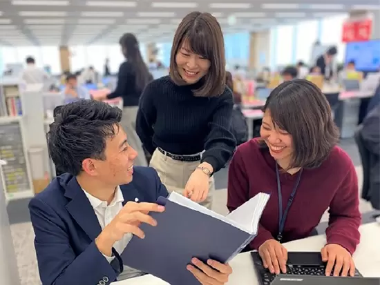 風通しの良い社風で、事務としての工夫やアイデアが活かせるお仕事です！