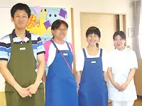 スタッフはいつも笑顔。ご入居者もつられて笑顔！雰囲気の良さはバツグンです◎