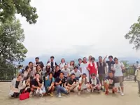 みんなで高尾山に登りました！