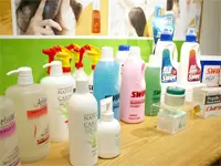 設立時から扱ってきた洗剤「スワイプ」をはじめ、様々な商品をお取り扱いしています。