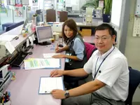 入社後はマンツーマンで丁寧に仕事を教えるので安心してきてください。