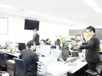 社内はいつも明るく和やか♪終業後に一緒に食事に行くことも！