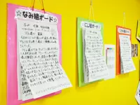 一組ずつ活動報告を毎日行い、それぞれの状況を皆で共有しています。