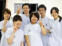 一緒に働く仲間はみんな元気で患者様思い。一緒に明るく働きましょう♪