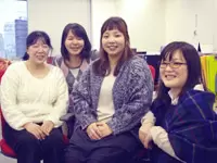 アットホームな社風が自慢！　「お菓子の差し入れもします！」と、代表もとても気さくです