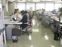 実際の就業中の様子（午前10時50分）