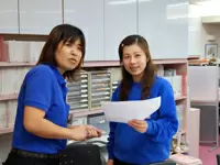 女性が中心の職場はいつも笑い声がいっぱい！皆で助け合う雰囲気が根付いています