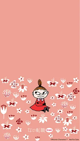 リトルミイ壁紙サンプル