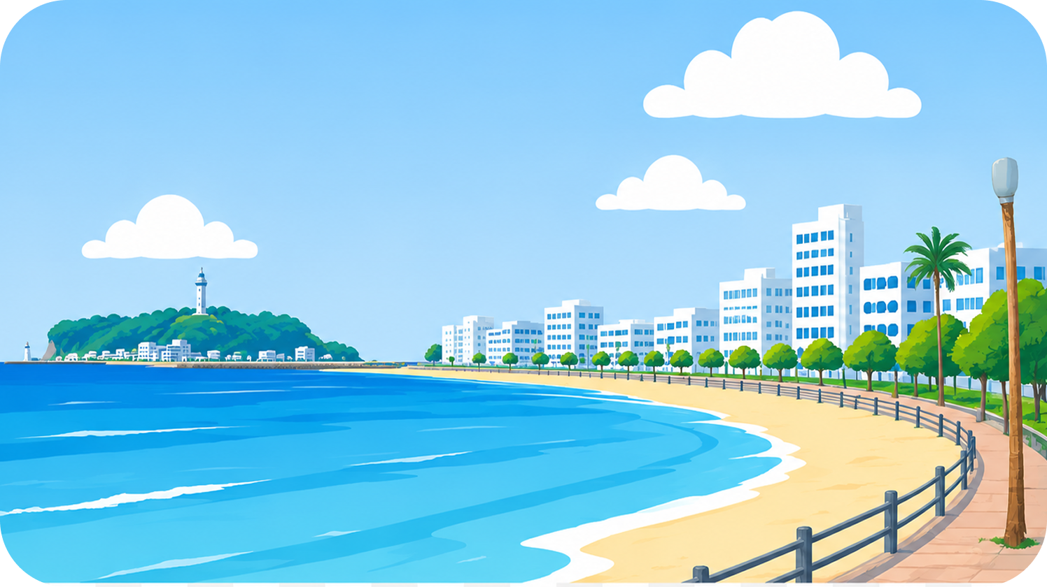 湘南の海辺