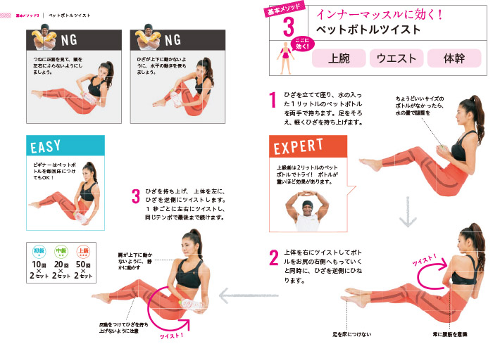インナーマッスルに効く!