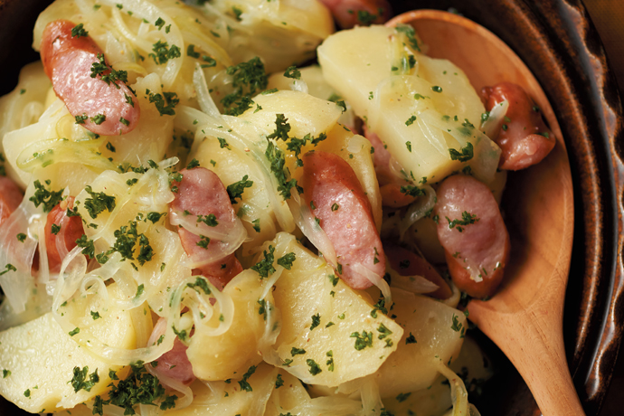 お酒のおともにぴったり レンチン8分でできる ジャーマンポテト レシピ 料理研究家 石原洋子 Woman Type ウーマンタイプ 女の転職type