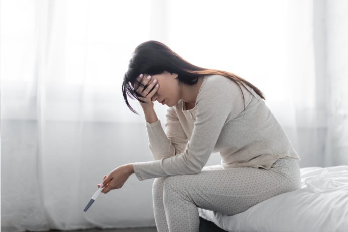 不妊に悩む女性