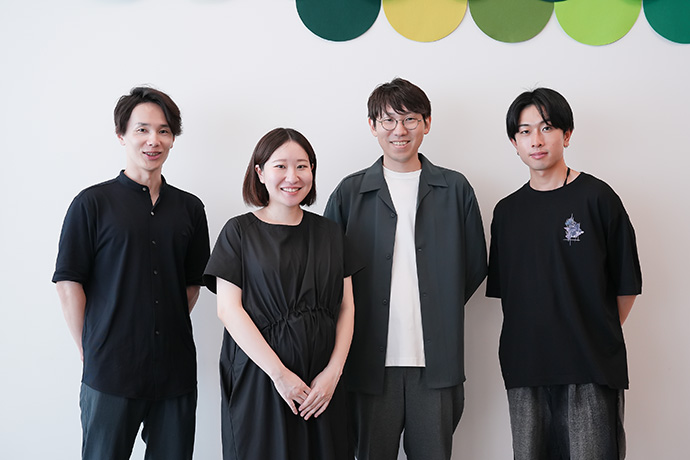 LINEヤフー 平賀さんとチームメンバー
