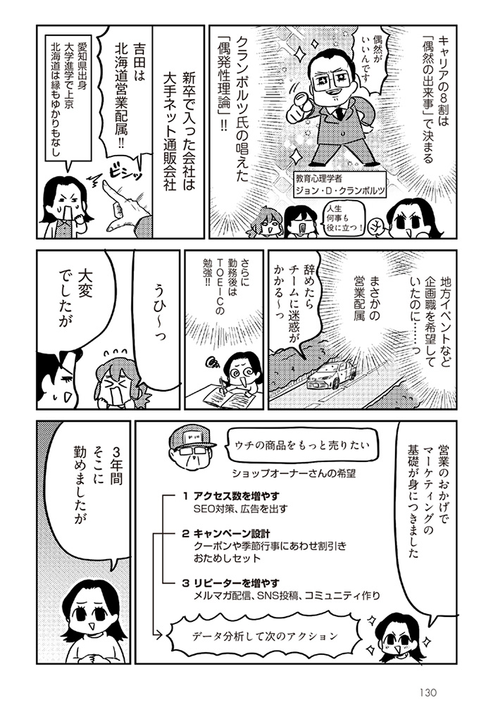 書籍『今の働き方、ホントにそれでいいの？』130P