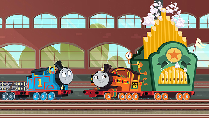 『映画 きかんしゃトーマス いっしょに歌おう!ドレミファ♪ソドー島』場面画像