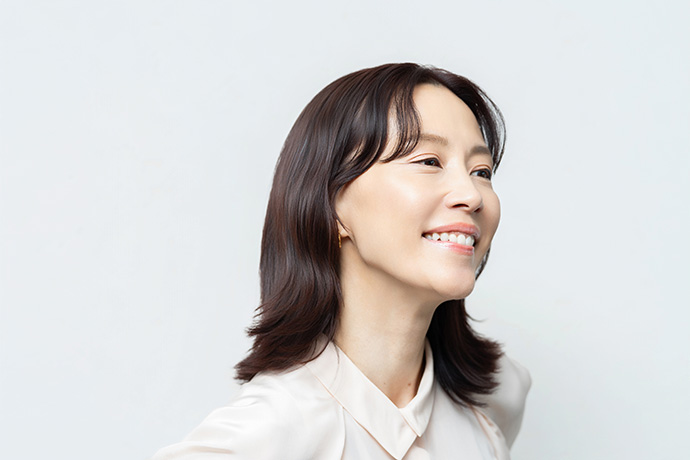 インタビューに答える木村佳乃さん