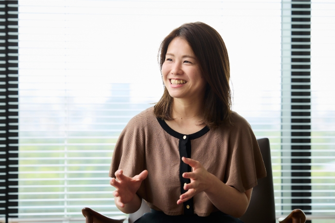 NTT東日本株式会社グローバルビジネス推進室　企画担当　担当課長助川裕美さん