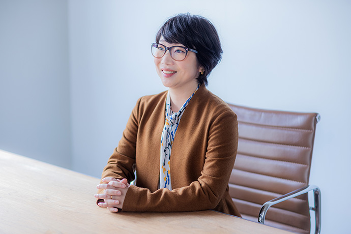 インタビューに答える株式会社Waris共同代表/共同創業者の田中美和さん