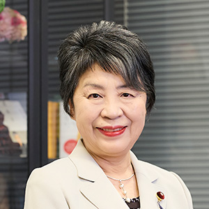 衆議院議員の上川陽子さん